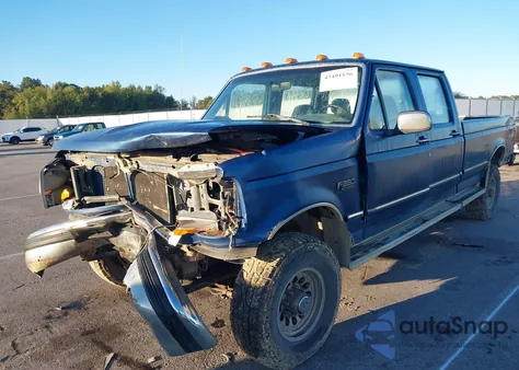 1994 Ford F350 из США, поврежденный, VIN 1FTJW36F1REA25201